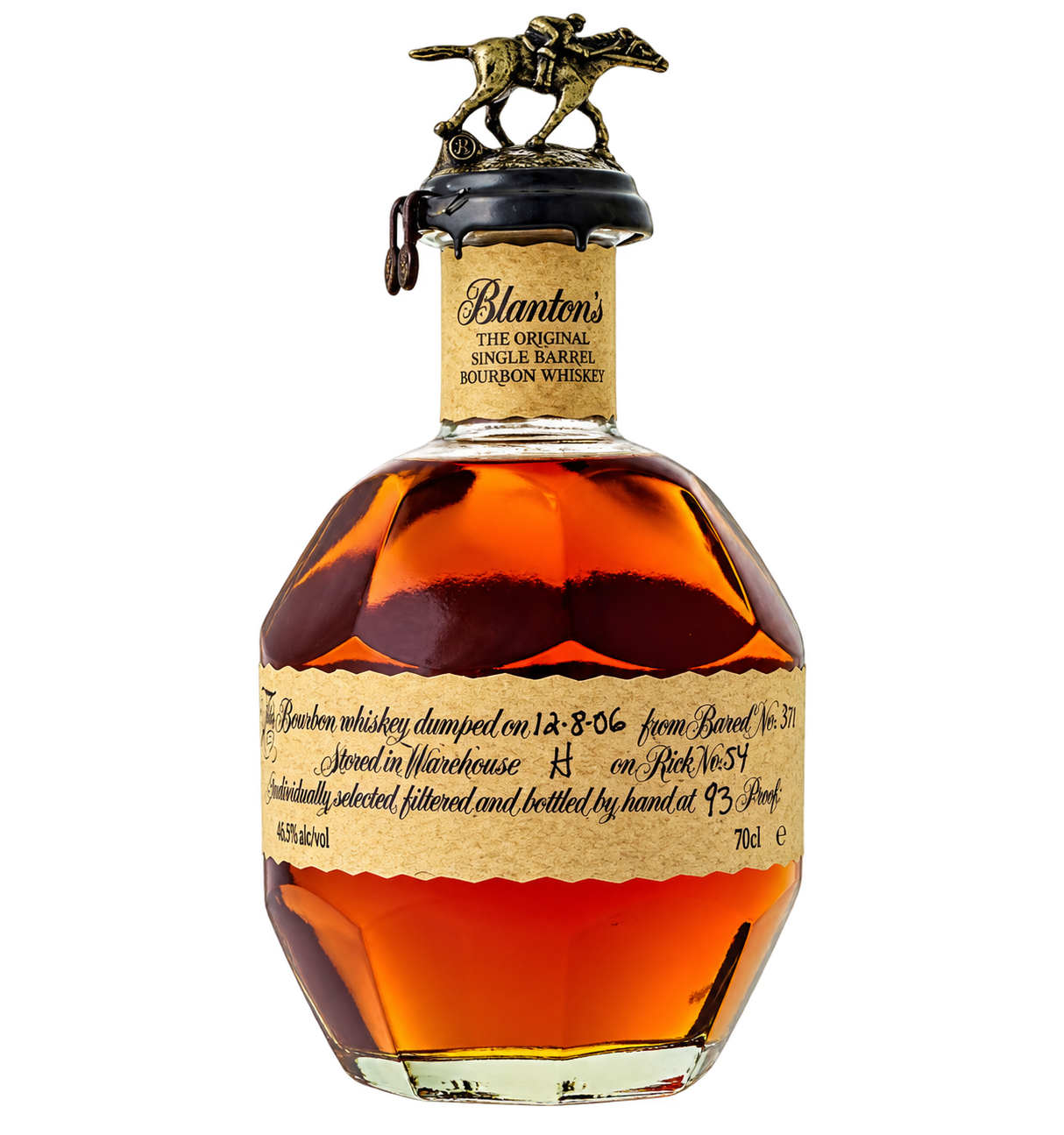 Blanton’s Single Barrel product packaging