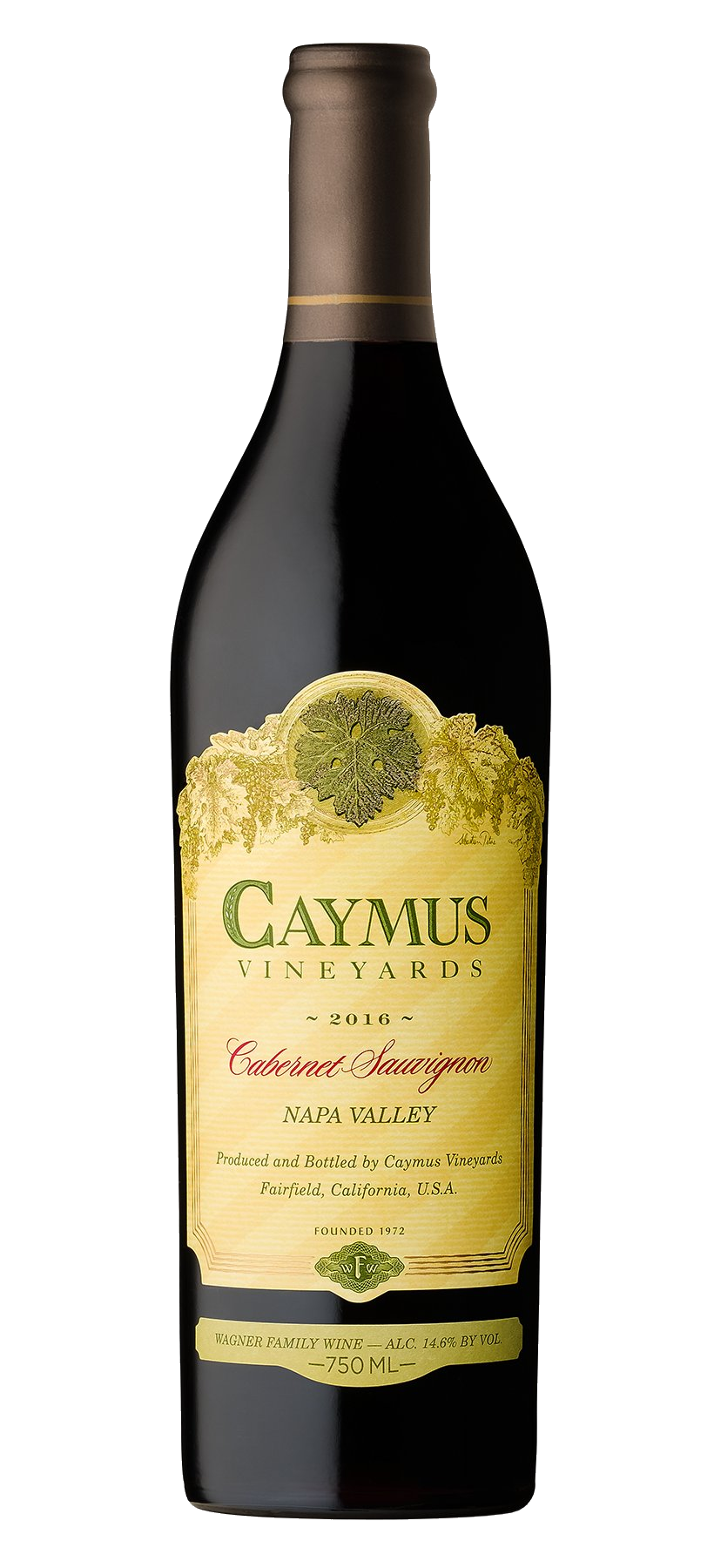 Caymus Cabernet Sauvignon product packaging