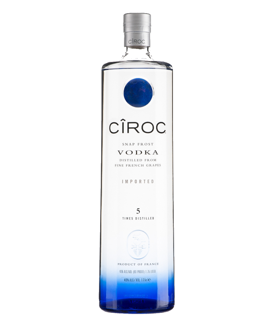 Cîroc Ultra-Premium Vodka product packaging