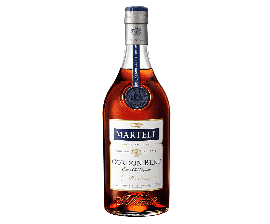 Martell Cordon Bleu product packaging
