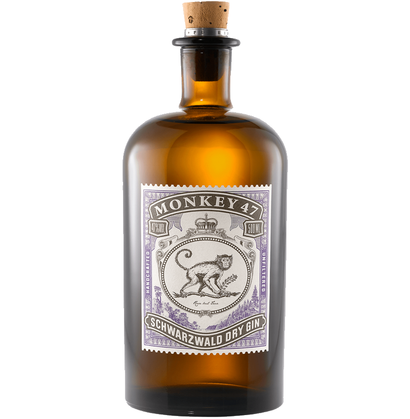 Monkey 47 Gin product packaging