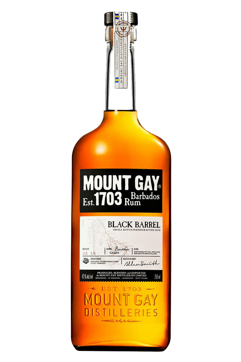 Mount Gay Black Barrel product packaging