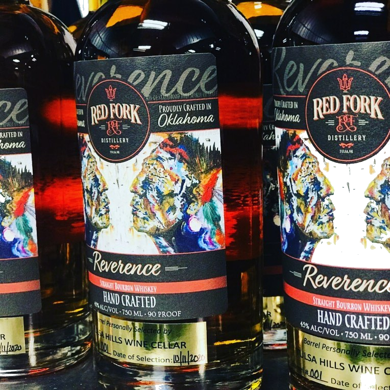 Reverence Bourbon product packaging