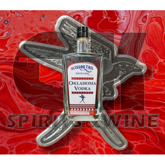 Oklahoma Vodka product packaging