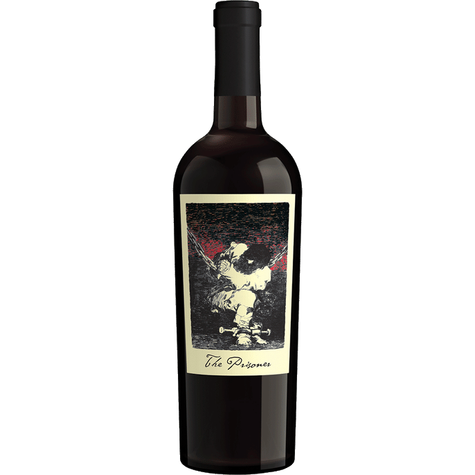 The Prisoner Red Blend product packaging